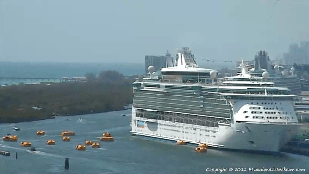 Liberty Of The Seas Lifeboat Drill: Live 