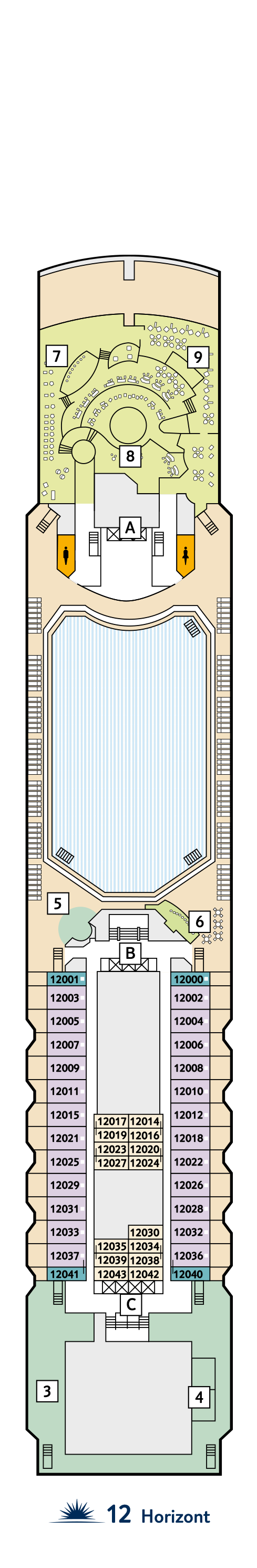 Mein Schiff 1 Deck Plans Cruiseind